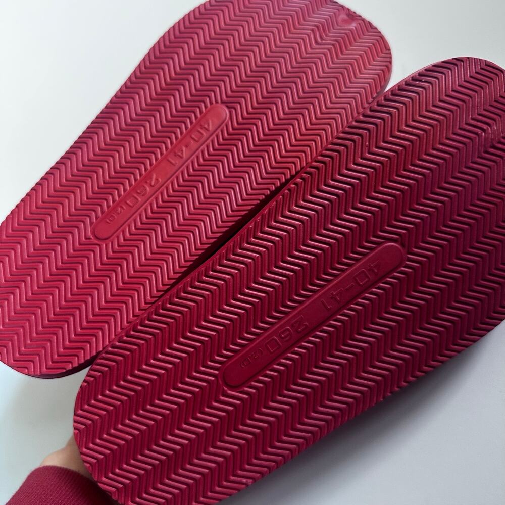Cloud Slides Orthopedic Cushion Slippers Red Size 40-41 New - Picture 7 of 9